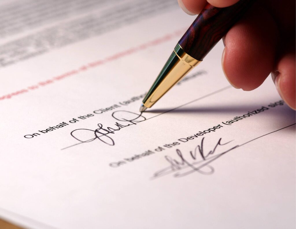 Contrats signés